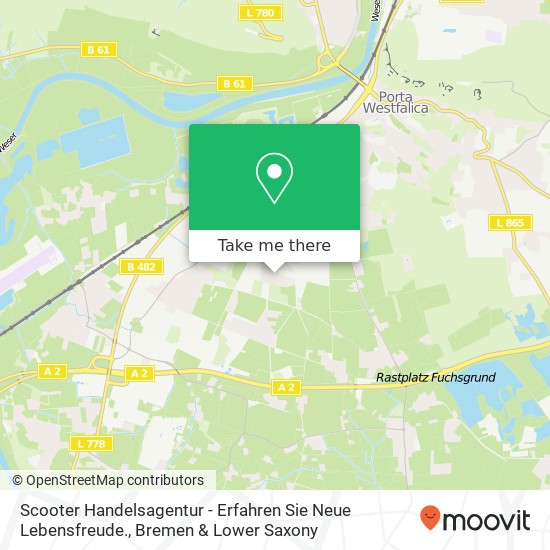 Scooter Handelsagentur - Erfahren Sie Neue Lebensfreude. map