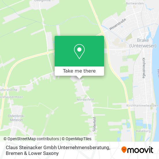 Claus Steinacker Gmbh Unternehmensberatung map