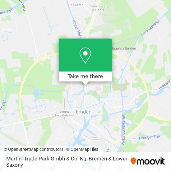 Martini Trade Park Gmbh & Co. Kg map