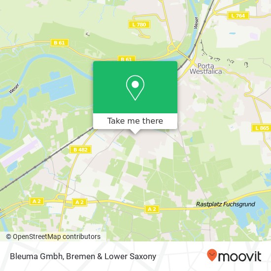 Bleuma Gmbh map