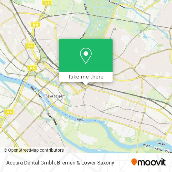 Accura Dental Gmbh map