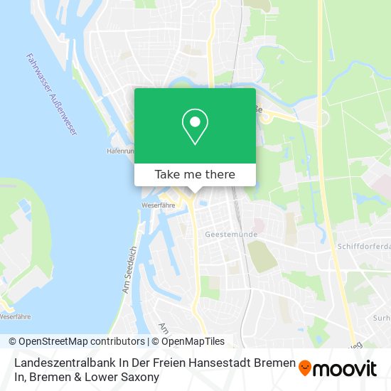 Landeszentralbank In Der Freien Hansestadt Bremen In map