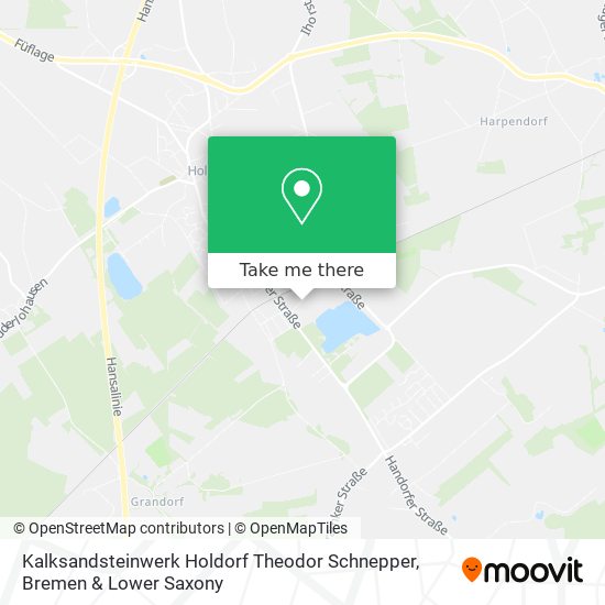 Kalksandsteinwerk Holdorf Theodor Schnepper map