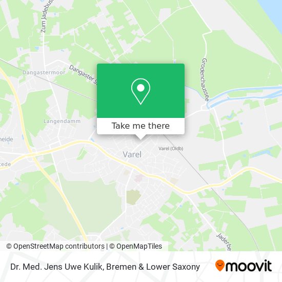 Dr. Med. Jens Uwe Kulik map