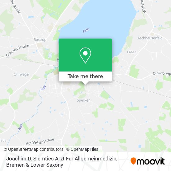 Joachim D. Slemties Arzt Für Allgemeinmedizin map