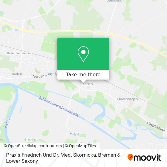 Praxis Friedrich Und Dr. Med. Skornicka map