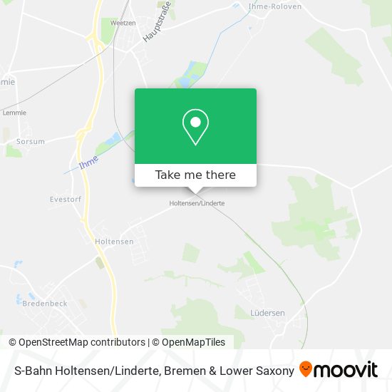 S-Bahn Holtensen/Linderte map