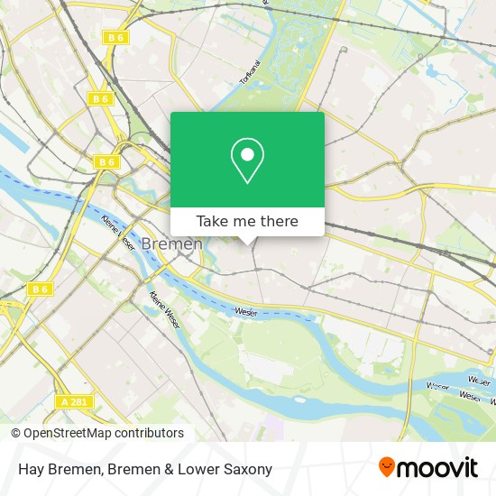 Hay Bremen map