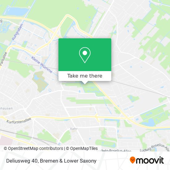 Deliusweg 40 map