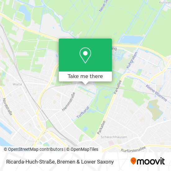 Ricarda-Huch-Straße map