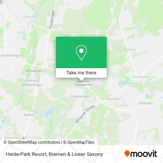 Heide-Park Resort map