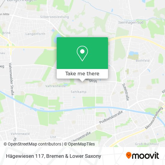 Hägewiesen 117 map
