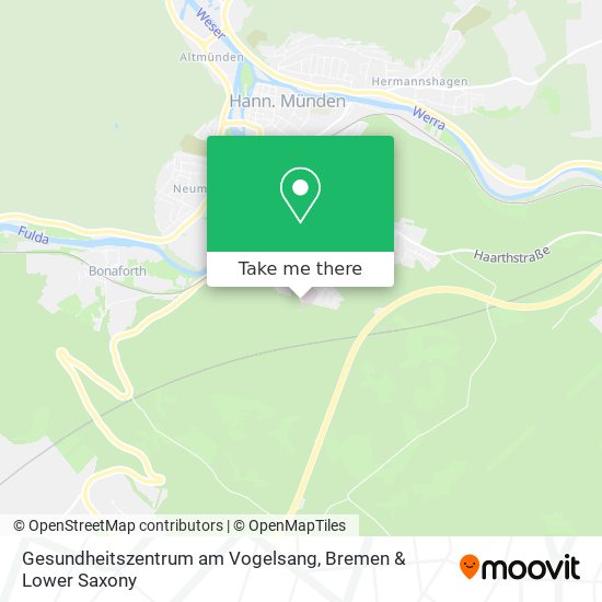 Gesundheitszentrum am Vogelsang map