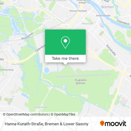 Hanna-Kunath-Straße map
