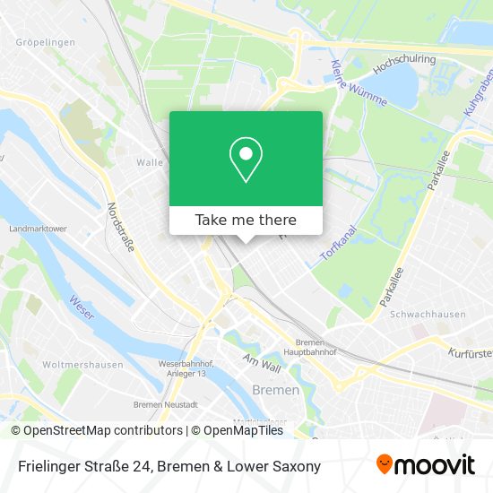 Frielinger Straße 24 map