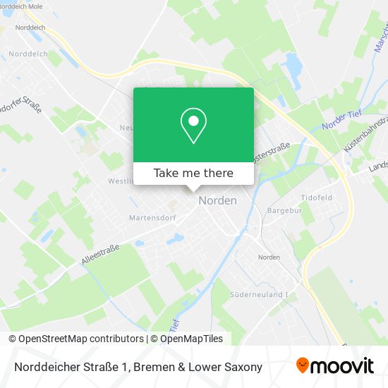 Norddeicher Straße 1 map