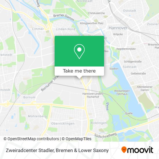 Zweiradcenter Stadler map