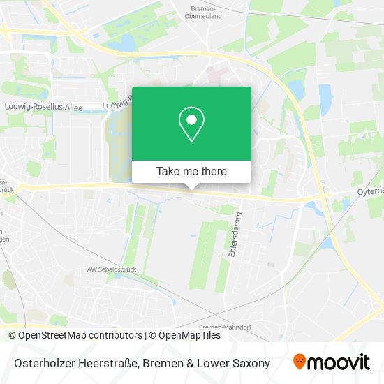 Osterholzer Heerstraße map