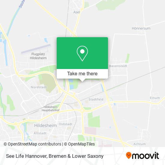 See Life Hannover map