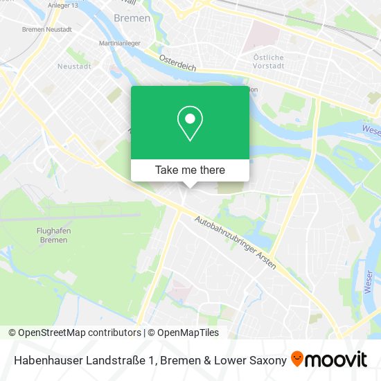 Habenhauser Landstraße 1 map