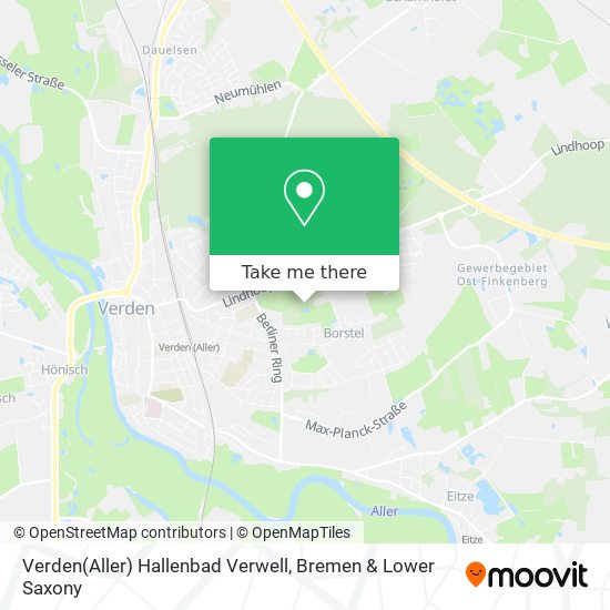 Verden(Aller) Hallenbad Verwell map