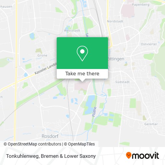 Tonkuhlenweg map
