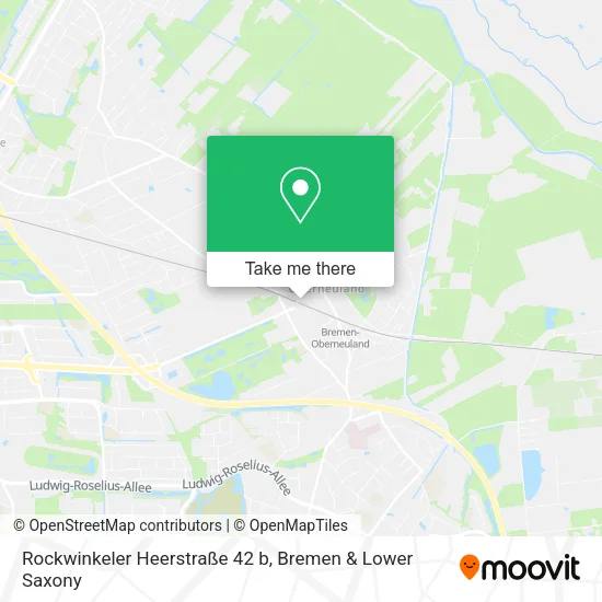 Карта Rockwinkeler Heerstraße 42 b