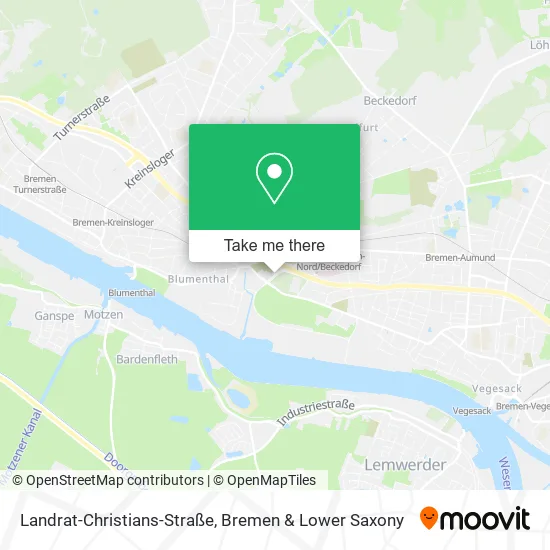 Карта Landrat-Christians-Straße