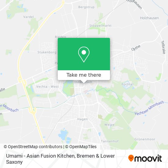 Umami - Asian Fusion Kitchen map