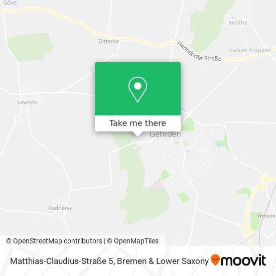 Matthias-Claudius-Straße 5 map