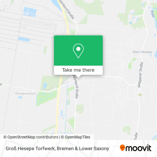Groß Hesepe Torfwerk map