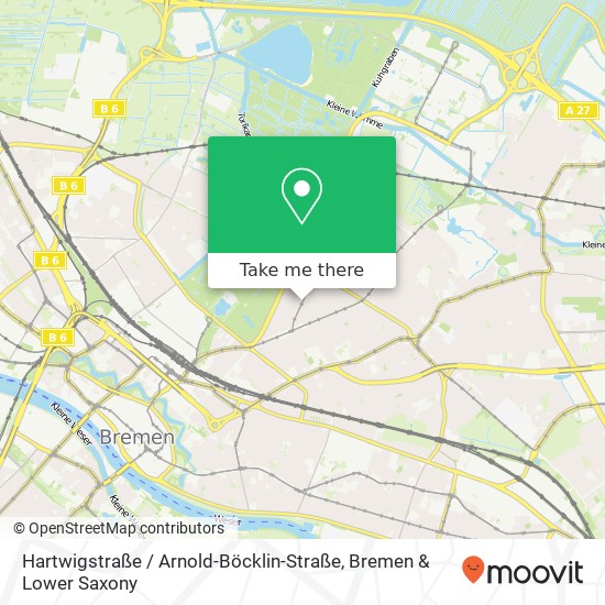 Hartwigstraße / Arnold-Böcklin-Straße map