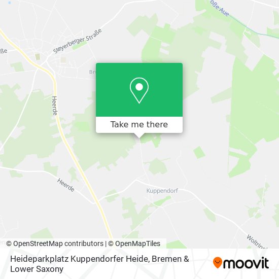 Карта Heideparkplatz Kuppendorfer Heide