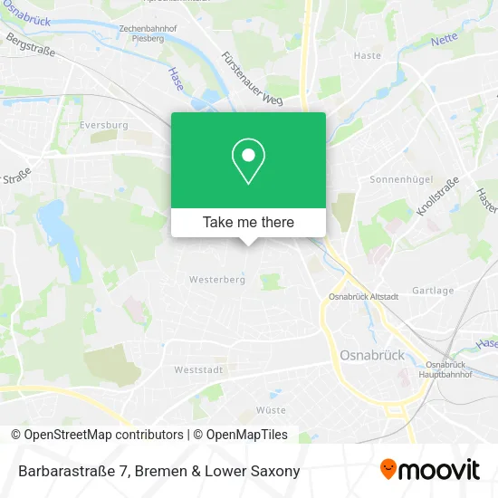 Barbarastraße 7 map