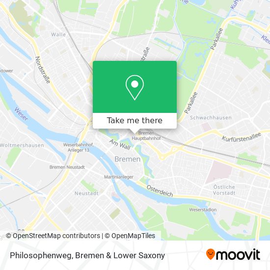 Philosophenweg map