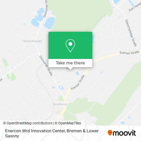 Enercon Wrd Innovation Center map