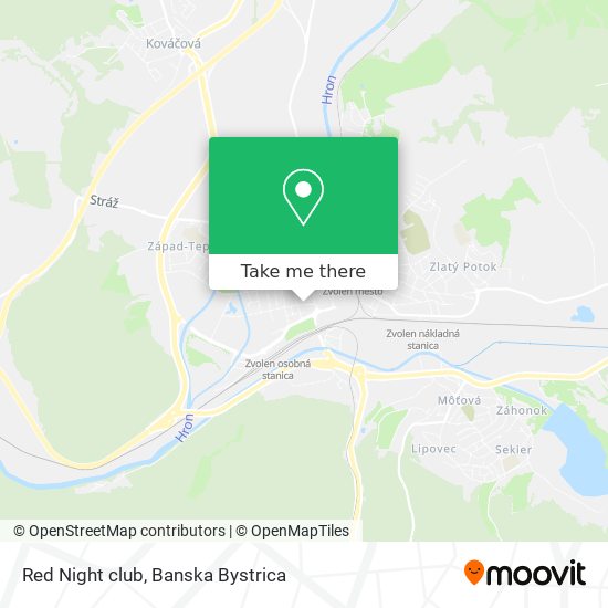 Red Night club map