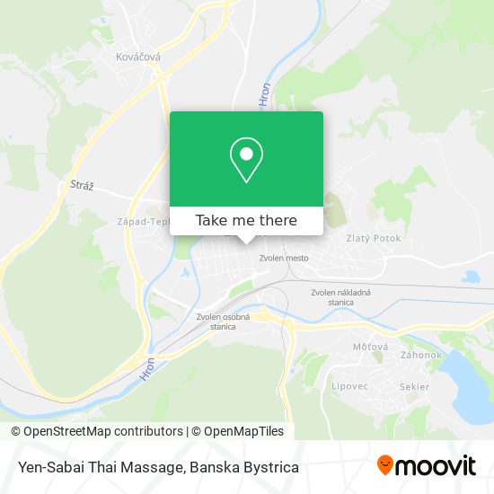 Yen-Sabai Thai Massage map