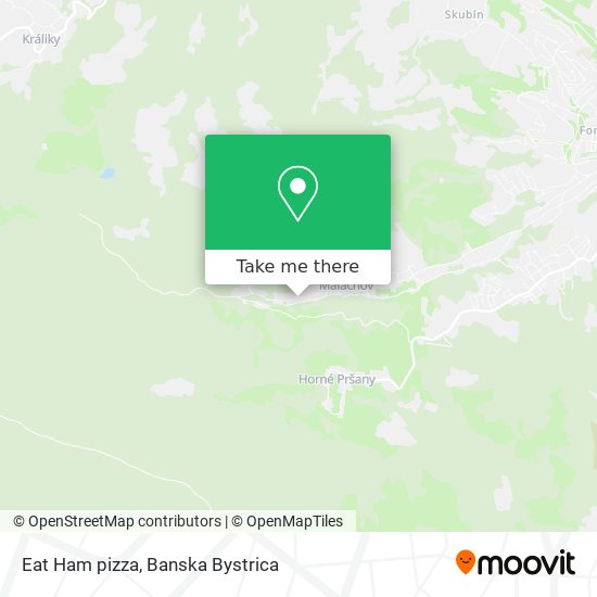 Eat Ham pizza map