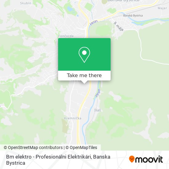 Bm elektro - Profesionálni Elektrikári map