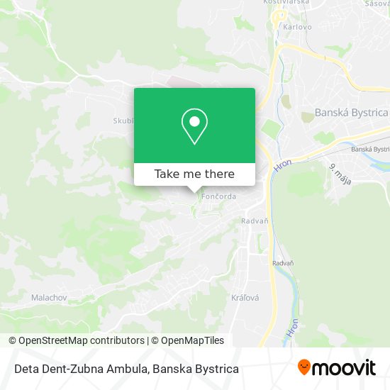 Deta Dent-Zubna Ambula map