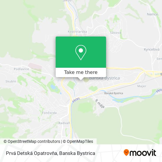 Prvá Detská Opatrovňa map