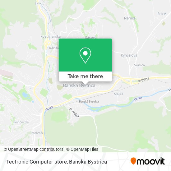 Tectronic Computer store map