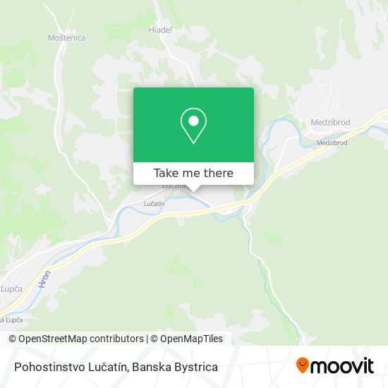 Pohostinstvo Lučatín map