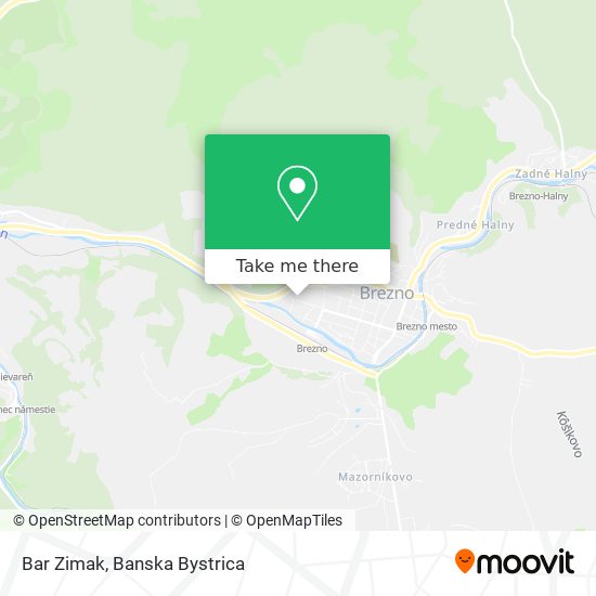 Bar Zimak map