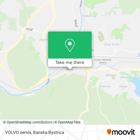 VOLVO servis map