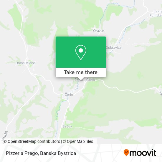 Pizzeria Prego map