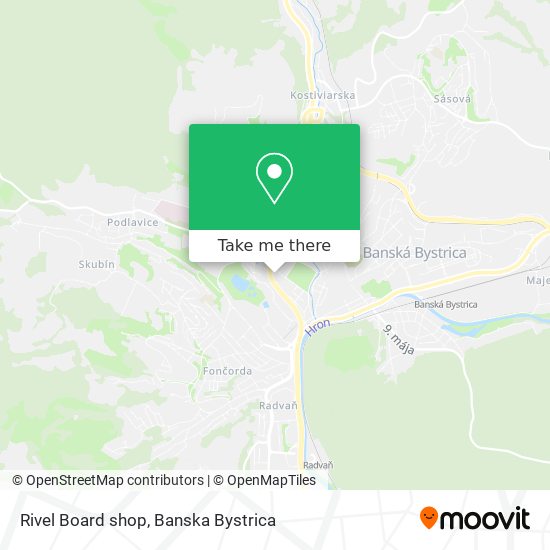 Rivel Board shop map