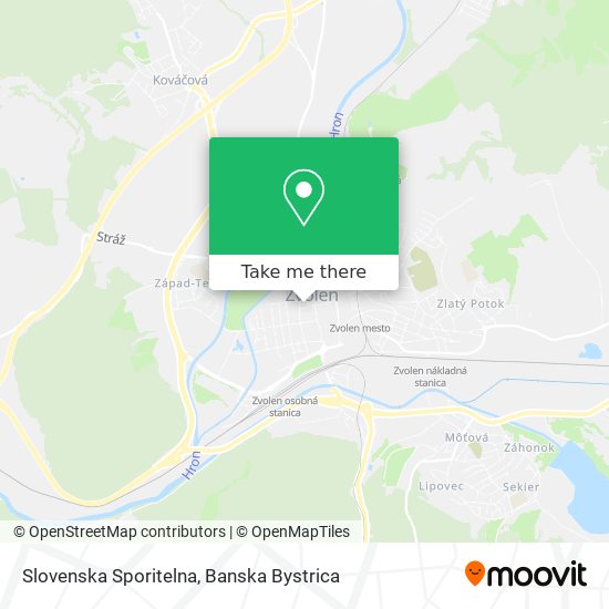 Slovenska Sporitelna map