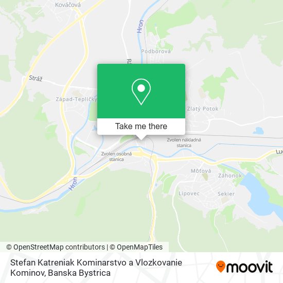 Stefan Katreniak Kominarstvo a Vlozkovanie Kominov map